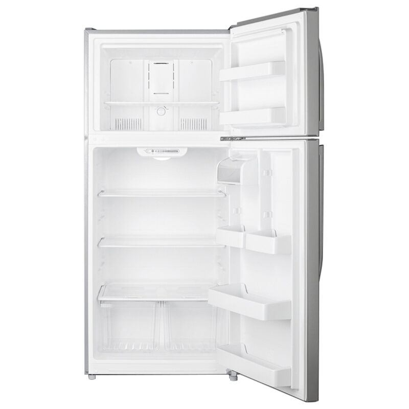Summit 30 in. 18.0 cu. ft. Top Freezer Refrigerator - Stainless Steel Look, , hires