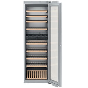 Liebherr 22 in. Built-in Wine Cabinet with Wood Racks, Dual Temperature Zones & 80 Bottle Capacity - Custom Panel Ready, , hires