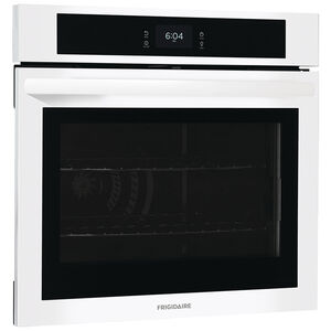 Frigidaire 30 in. 5.3 cu. ft. Electric Single Wall Oven with Standard Convection - White, White, hires