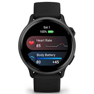 Garmin V voactive 6 Smart Watch - Slate with Black Band, , hires
