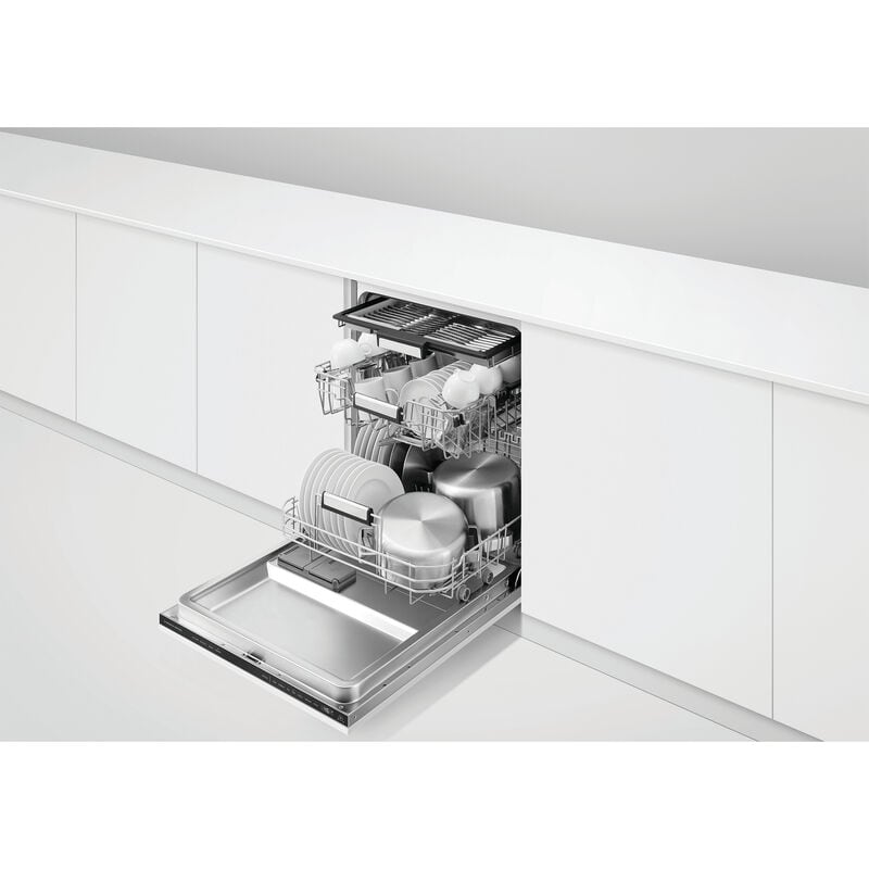 Fisher & Paykel Series 5 24 in. Top Control Dishwasher with 46 dBa Sound Level & 3rd-Rack - Custom Panel Ready, , hires