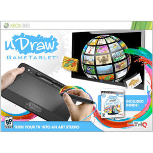 UDraw Game Tablet with UDraw Studio Artist for XBOX 360, , hires