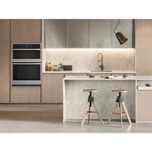 Samsung 30 in. 7 cu. ft. Smart Speed/ Steam Electric Microwave/Wall Oven Combo with Dual Convection & Sensor Cooking - Stainless Steel, , hires