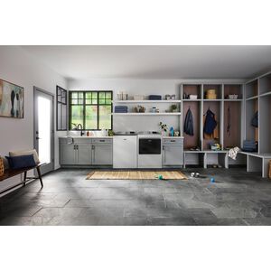 Maytag Pet Pro 27 in. 7.4 cu. ft. Smart Electric Dryer with Sensor Dry, Sanitize & Steam Cycle - White, White, hires