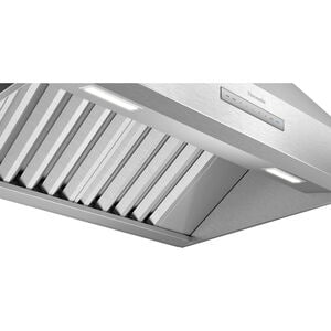 Thermador Professional Series 36 in. Ducted Canopy Pro Style Style Range Hood with 4 Fan Speeds & 2 LED Lights - Stainless Steel, , hires