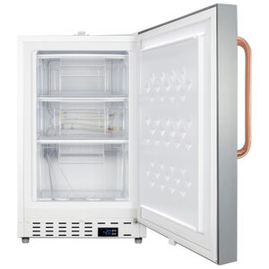 Summit Accucold 20 in. 2.5 cu. ft. Built-in Triple-Drawers Compact Upright Freezer - Stainless Steel, , hires