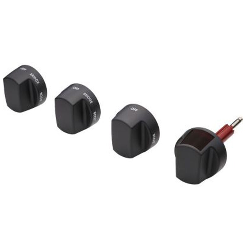 Wolf 36 in. Induction Range Black Knob Kit, , hires