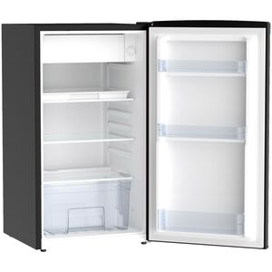 Avanti 18 in. 3.1 cu. ft. Mini Fridge with Freezer Compartment - Black, Black, hires