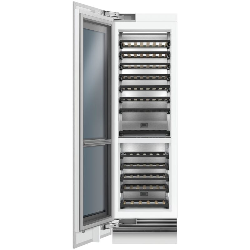 Fisher & Paykel Series 11 24 in. Built-in Column Wine Cabinet with Wood Racks, Dual Temperature Zones & 91 Bottle Capacity - Custom Panel Ready, , hires