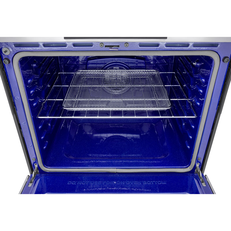 LG Signature 30 in. 6.3 cu. ft. Smart Air-Fry True European Convection Slide-in Electric Range with 4 Induction Burners & 1 Radiant Burner - PrintProof Stainless Steel, , hires