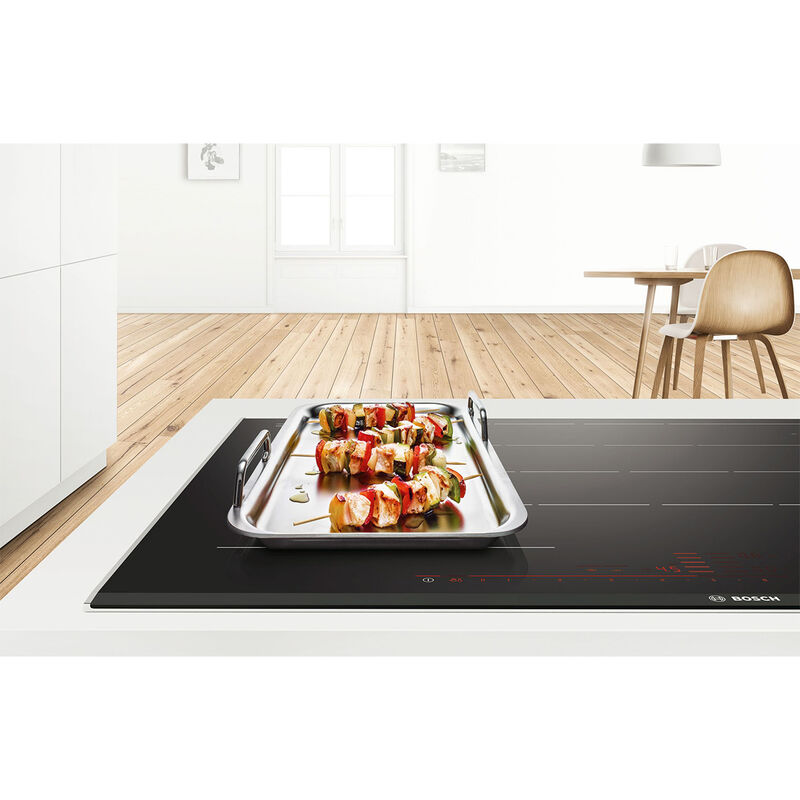Bosch Teppanyaki Pan for Flex Induction Cooktop - Stainless Steel, , hires