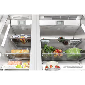 Thermador 36 in. 19.4 cu. ft. Built-in Smart Double-Drawers Upright Freezer with Ice-Maker & Adjustable Shelves - Custom Panel Ready, , hires