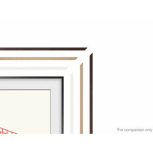 Samsung 43" The Frame Customizable Bezel Compatible with Samsung 2021-2025 The Frame TVs - Modern Teak, , hires