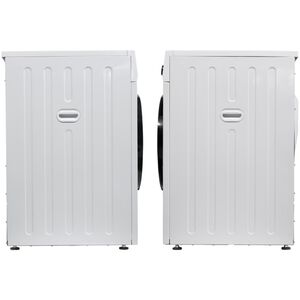 Equator Deluxe 24 in. 4.0 cu. ft. Stackable Electric Dryer with Sensor Dry, Sanitize & Steam Cycle - White, , hires