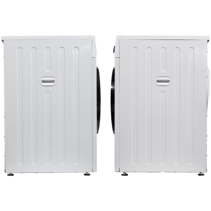 Equator Deluxe 24 in. 4.0 cu. ft. Stackable Electric Dryer with Sensor Dry, Sanitize & Steam Cycle - White, , hires