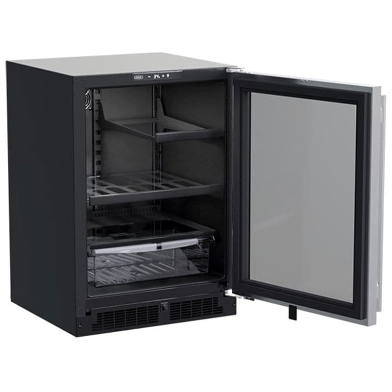Marvel 24 in. 5.3 cu. ft. Built-In Beverage Center with Adjustable Shelves & Digital Control - Stainless Steel, , hires