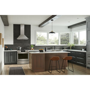 Best WCP1 Series 30 in. Smart Convertible Chimney Style Range Hood with 650 CFM, 4 Fan Speeds & 2 LED Lights - Stainless Steel, , hires