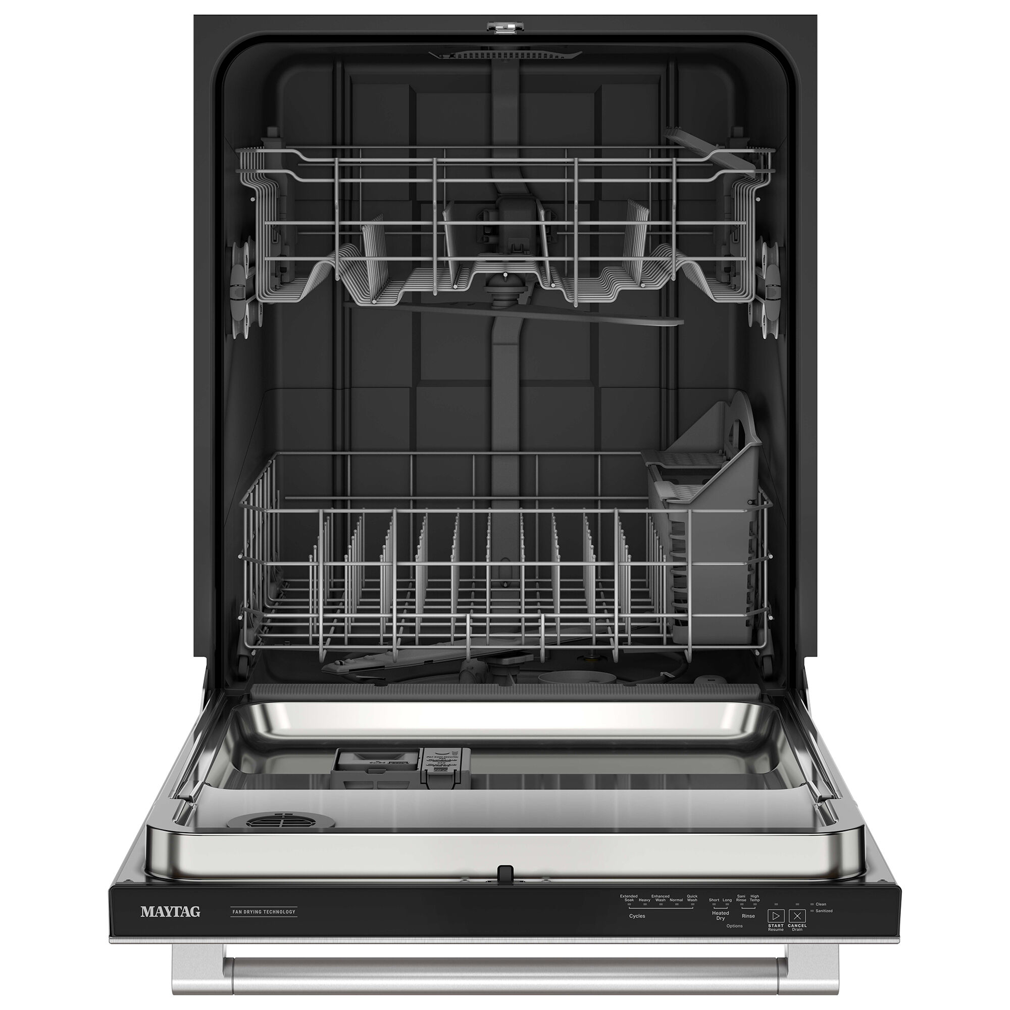 Maytag 24 in. Top Control Dishwasher with 51 dBa Sound Level