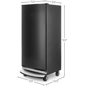 Gladiator 31 in. 17.8 cu.ft. Garage Ready Freeezerless Refrigerator - Black, , hires