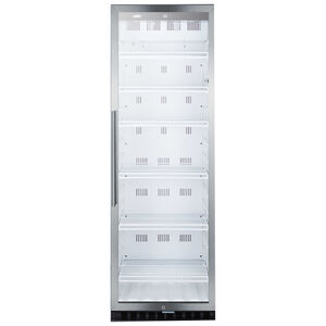 Summit Commercial 24 in. 12.6 cu. ft. Beverage Center with Adjustable Shelves & Digital Control - Stainless Steel, , hires