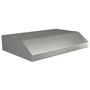 Broan 30 in. Standard Style Range Hood with 2 Speed Settings, 300 CFM, Convertible Venting & 2 Halogen Lights - Stainless Steel, , hires