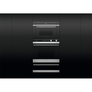 Fisher & Paykel 24" 1.3 Cu. Ft. Electric Wall Oven with Standard Convection & Manual Clean - Stainless Steel, , hires