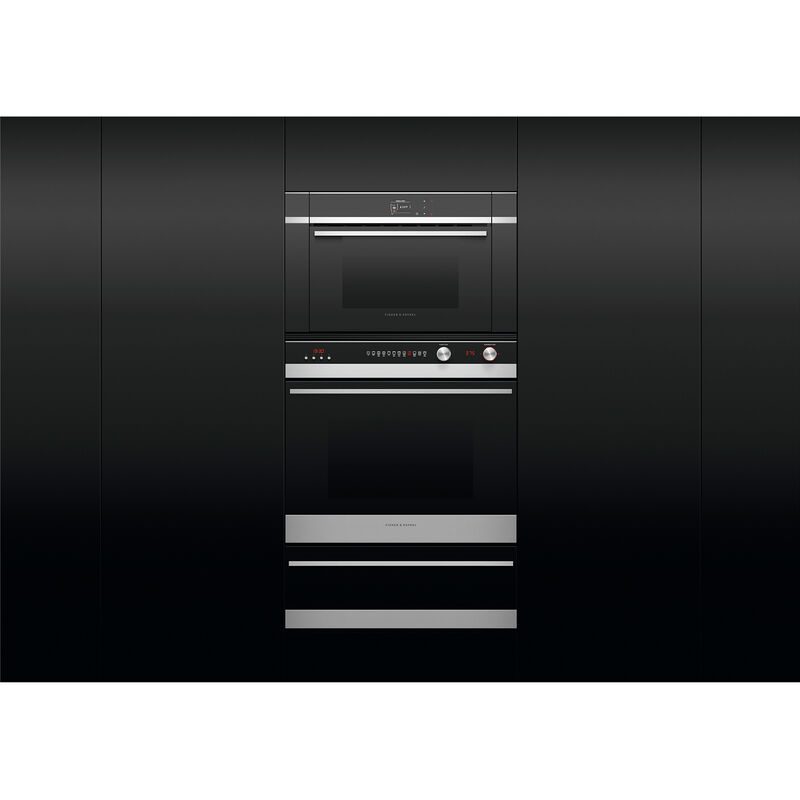 Fisher & Paykel 24" 1.3 Cu. Ft. Electric Wall Oven with Standard Convection & Manual Clean - Stainless Steel, , hires