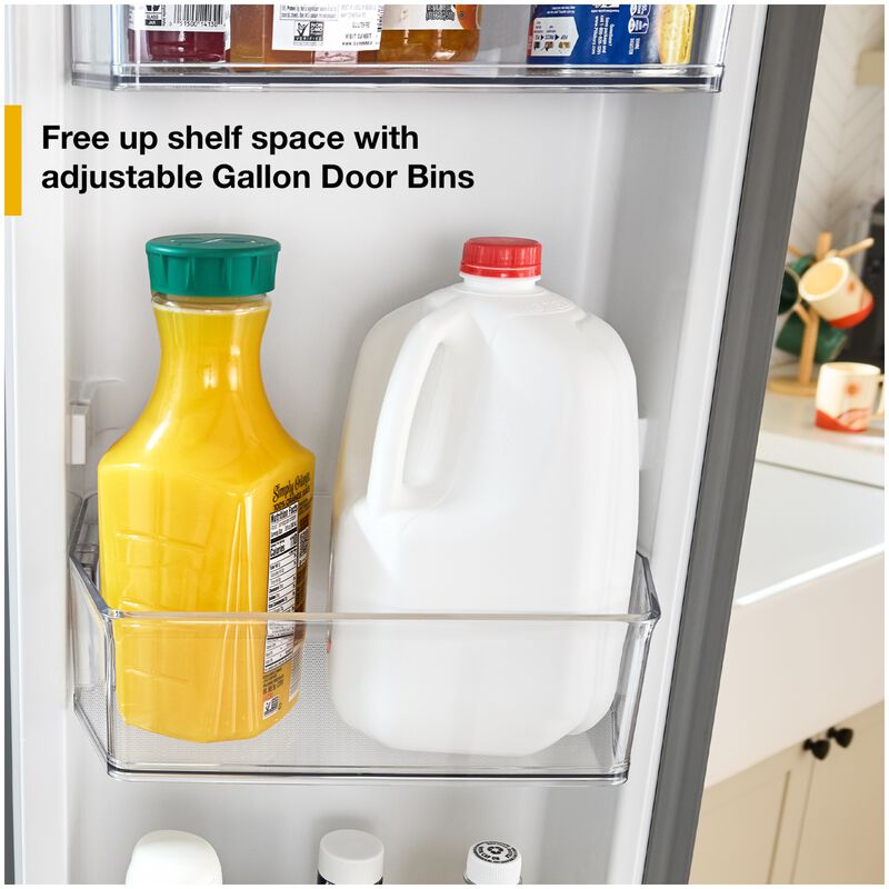 Whirlpool 36 in. 28.9 cu. ft. 4-Door French Door Refrigerator with Ice & Water Dispenser - White, White, hires