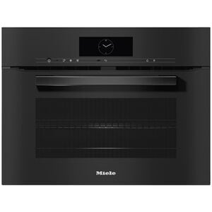 Miele VitroLine 24 in. 1.5 cu. ft. Smart Speed Electric Single Wall Oven with Standard Convection - Obsidian Black, , hires