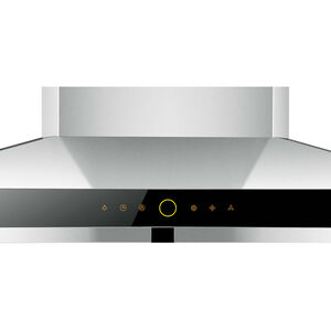 Fotile Perimeter Series 36 in. Ducted Chimney Style Range Hood with 1000 CFM, 3 Fan Speeds & 2 LED Lights - Stainless Steel, , hires