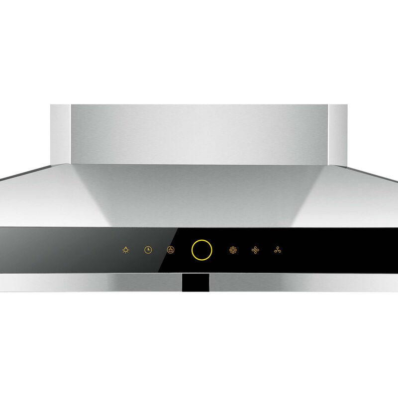 Fotile Perimeter Series 36 in. Ducted Chimney Style Range Hood with 1000 CFM, 3 Fan Speeds & 2 LED Lights - Stainless Steel, , hires