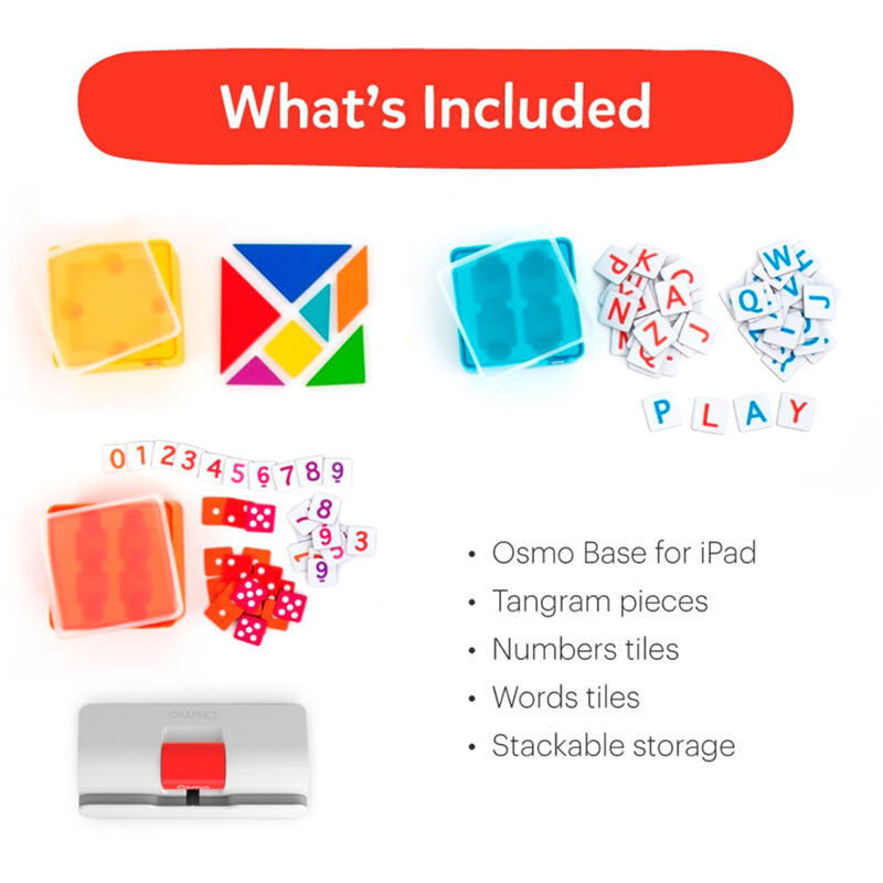 Osmo - Genius Starter Kit for iPad - 5 Hands-On Learning Games - STEM - Ages 6-10, , hires