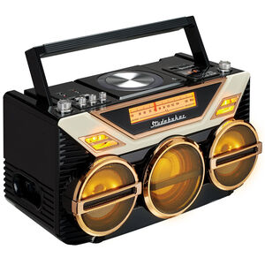 Studebaker SB2165 Portable Avanti Stereo Boombox with Bluetooth, CD, FM Stereo Analog Radio and 15W Subwoofer for High Power Bass, , hires