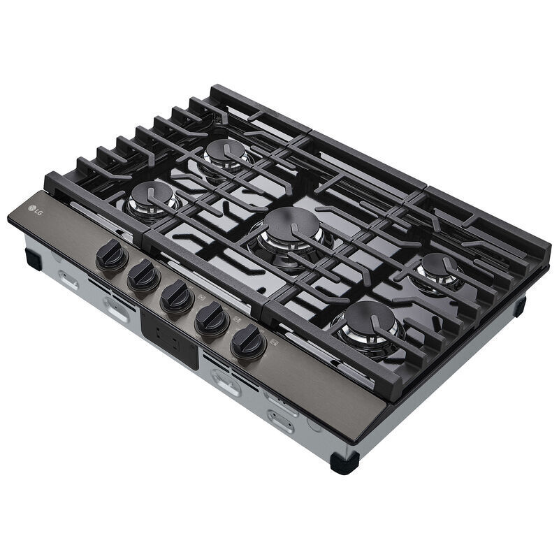 LG 30 in. 5-Burner Natural Gas Cooktop - Thumbnail 2