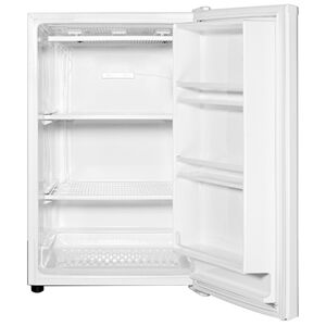 Summit 22 in. 5.0 cu. ft. Upright Compact Freezer with Knob Control - White, , hires