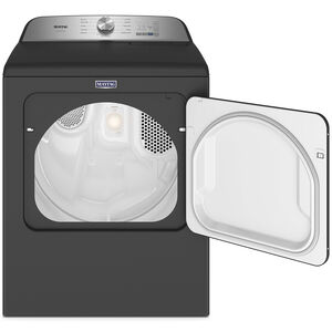 Maytag Pet Pro 29 in. 7.0 cu. ft. Gas Dryer with Pet Pro Option, Steam Cycle & Sensor Dry - Black, Black, hires