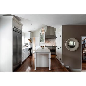 Sub-Zero Classic 48 in. 28.8 cu. ft. Built-In Smart Counter Depth Side-by-Side Refrigerator with Tubular Handles, Internal Ice & Water Dispenser - Stainless Steel, , hires