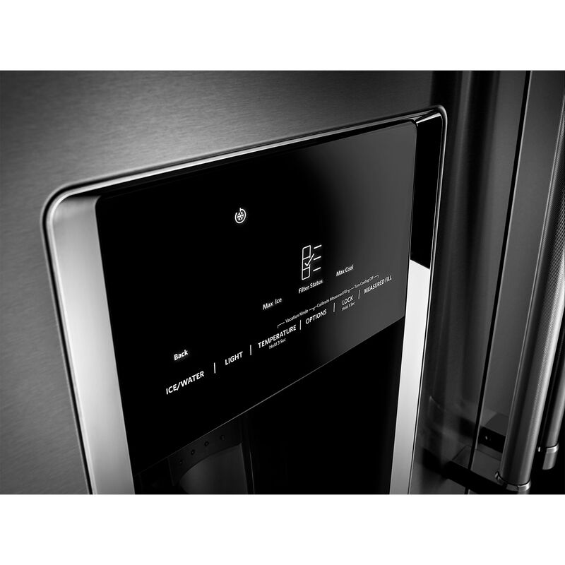 KitchenAid 36 in. 25.8 cu. ft. 5 French Door Refrigerator with Ice & Water  Dispenser - Stainless Steel