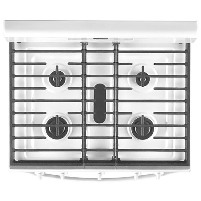 Whirlpool 30 in. 5.0 cu. ft. Oven Freestanding Gas Range with 5 Sealed Burners - White, White, hires
