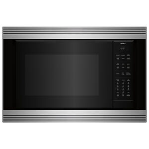 Wolf E Series 27 in. Trim Kit for Microwaves - Stainless Steel, , hires