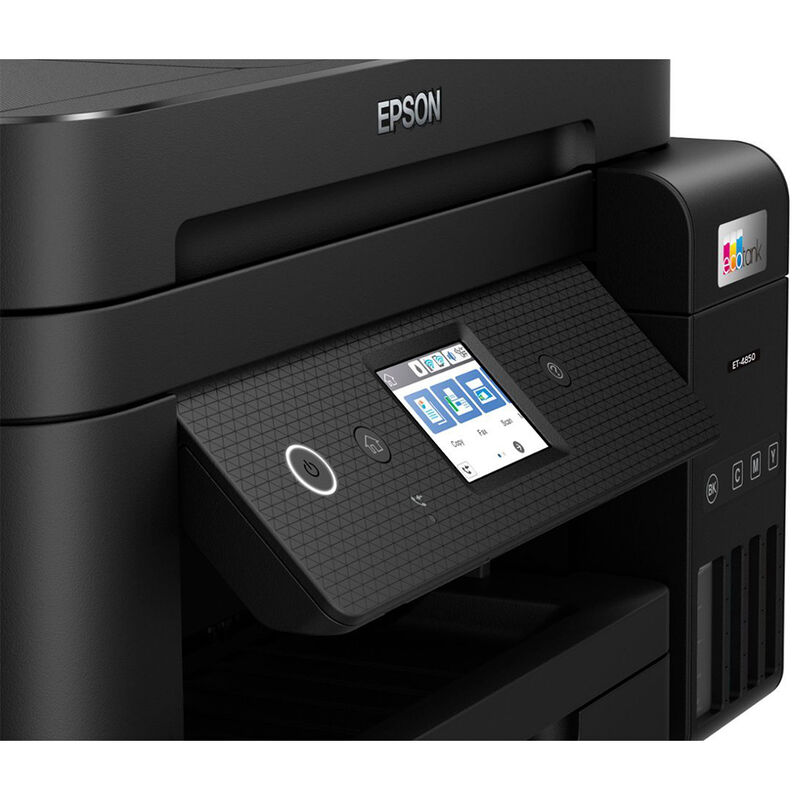 Epson - EcoTank ET-4850 All-in-One Supertank Inkjet Printer - Black, , hires