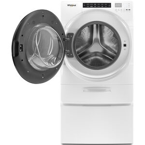 Whirlpool 27 in. 4.5 cu. ft. Electric All-in-One Front Load Washer-Dryer Combo with 1 Dryer Program & Wrinkle Care - White, , hires
