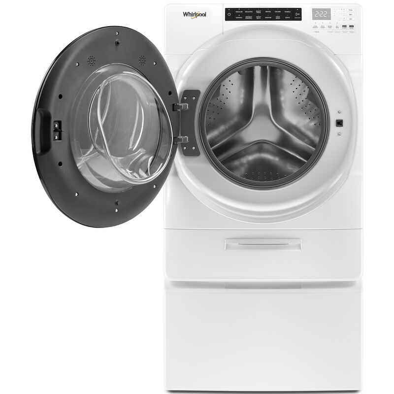 Whirlpool 27 in. 4.5 cu. ft. Electric All-in-One Front Load Washer-Dryer Combo with 1 Dryer Program & Wrinkle Care - White, , hires