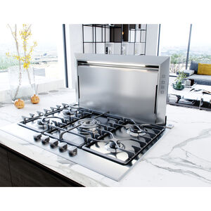 Zephyr 30 in. Convertible Downdraft with 3 Fan Speeds - Stainless Steel, , hires