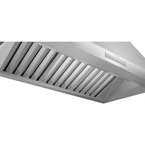 Thermador Professional Series 48 in. Ducted Chimney Style Range Hood with 4 Fan Speeds & 4 LED Lights - Stainless Steel, , hires