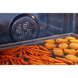 Maytag 30 in. 5.3 cu. ft. Smart Air-Fry Standard Convection Slide-In Electric Range with Radiant Burners, Reversible Grill & Griddle - Fingerprint Resistant Stainless Steel, , hires