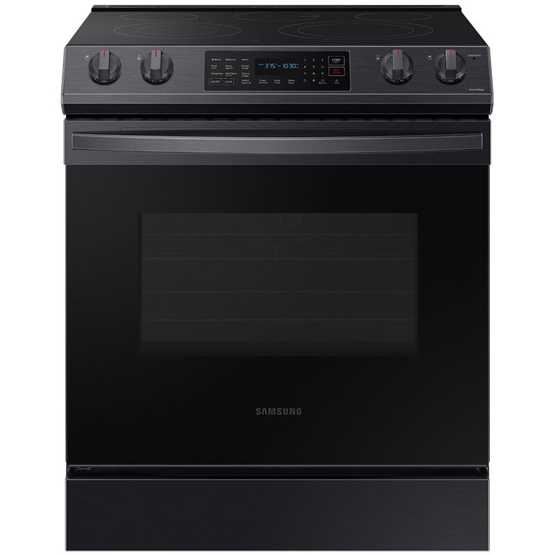 Electric Range With 5 Smoothtop Burners, Slide In Range Too Short For Countertop