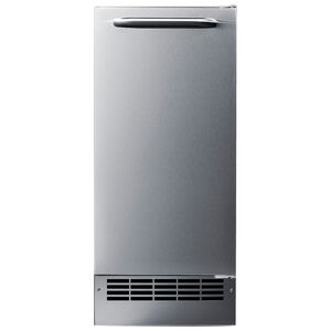 Summit 15 in. Built-In Undercounter Ice Maker with 22 lb. Ice Storage - Stainless Steel, , hires