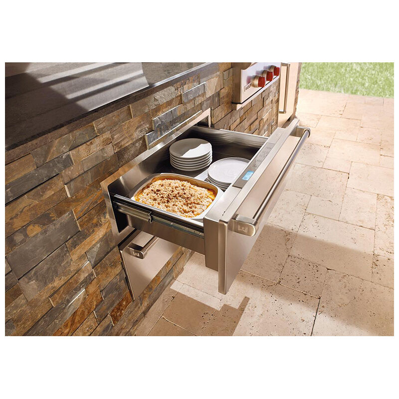 Wolf 30 in. 1.6 cu. ft. Warming Drawer with Humidity Control - Custom Panel Ready, , hires