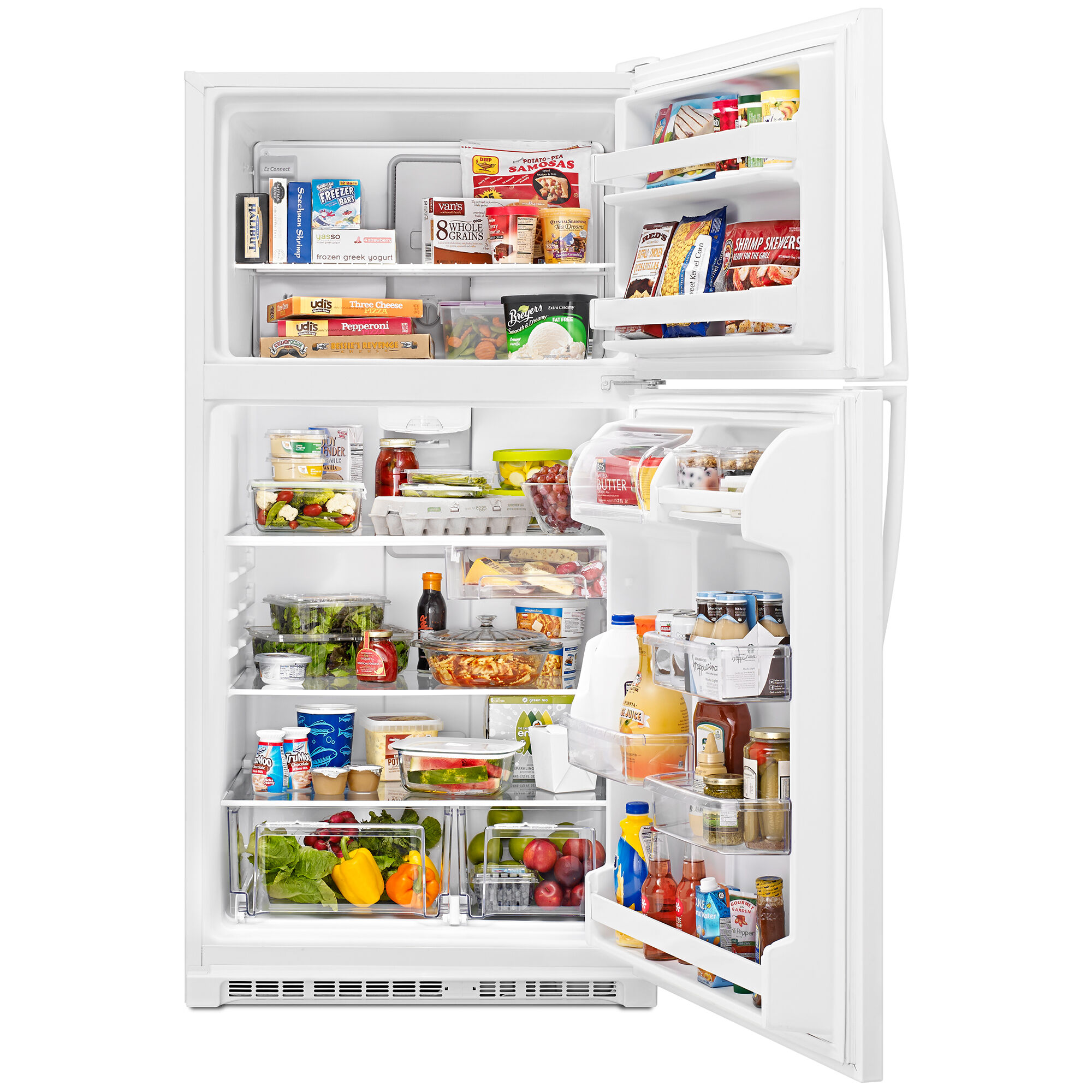 Whirlpool 33 in. 20.5 cu. ft. Top Freezer Refrigerator - White